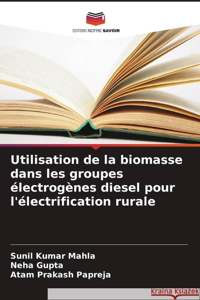 Utilisation de la biomasse dans les groupes ?lectrog?nes diesel pour l'?lectrification rurale Sunil Kumar Mahla Neha Gupta Atam Prakash Papreja 9786208580193 Editions Notre Savoir - książka