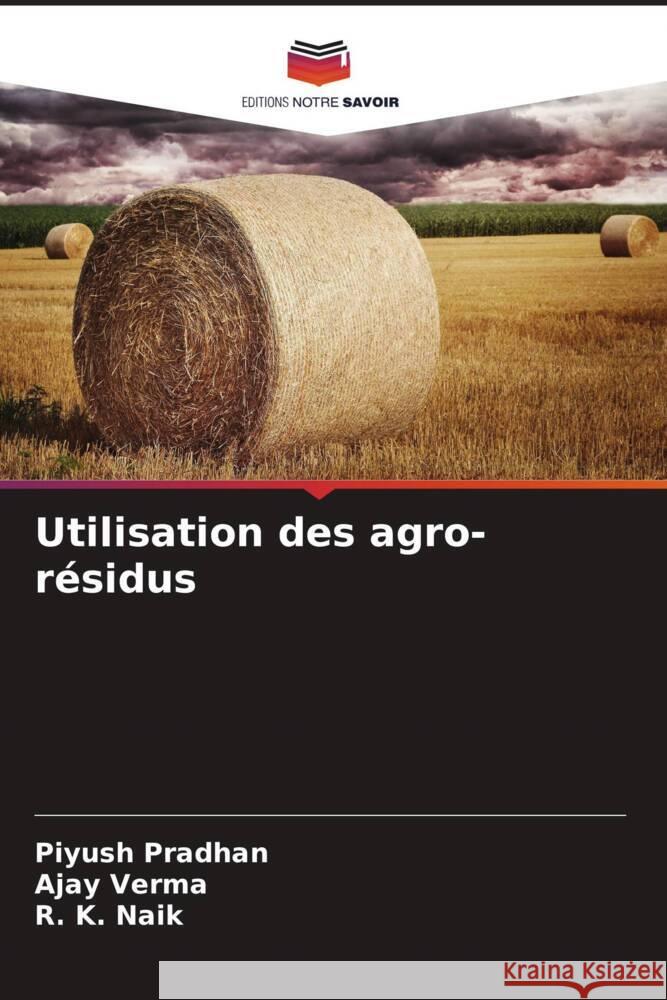 Utilisation des agro-r?sidus Piyush Pradhan Ajay Verma R. K. Naik 9786206903406 Editions Notre Savoir - książka