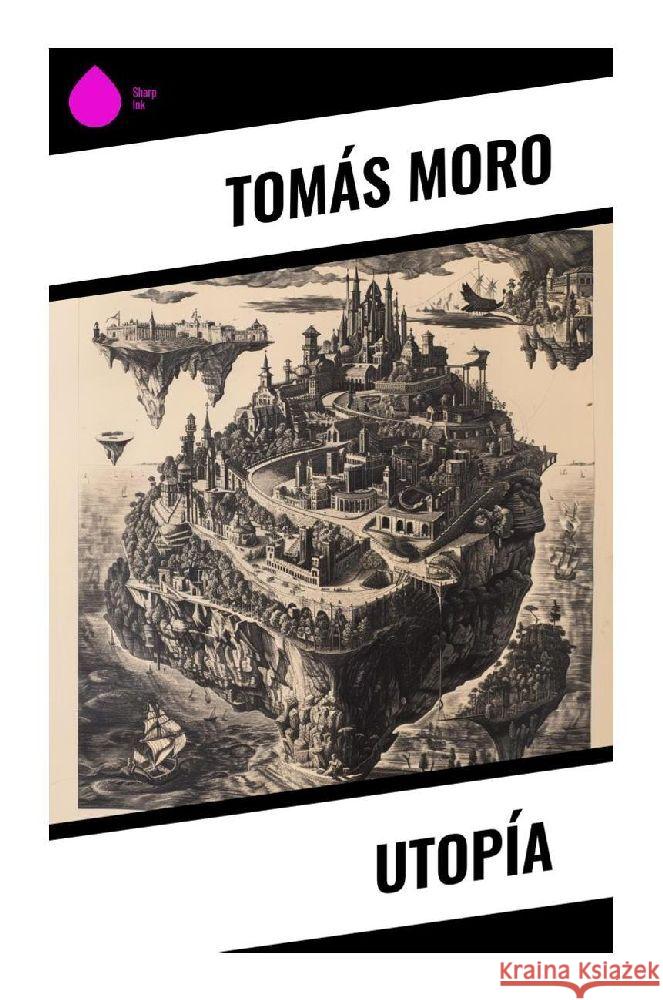 Utopía Moro, Tomás 9788028378363 Sharp Ink - książka