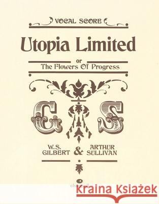 Utopia Limited: Vocal Score  9780571529032 FABER MUSIC - książka