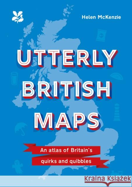 Utterly British Maps National Trust Books 9780008736767 HarperCollins Publishers - książka