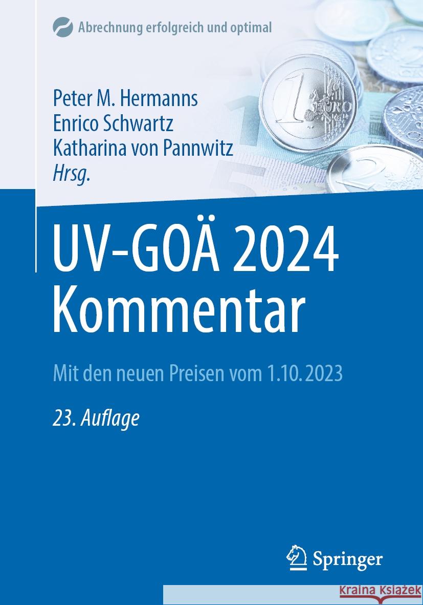 UV-GOÄ 2024 Kommentar  9783662682319 Springer Berlin Heidelberg - książka