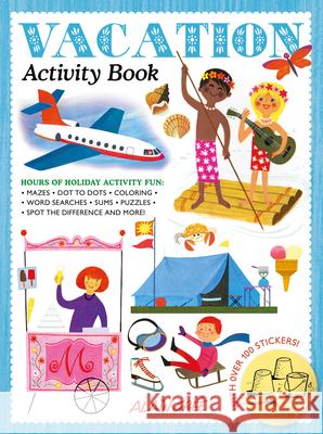 Vacation Activity Book Gree Alain 9781787080553 Button Books - książka