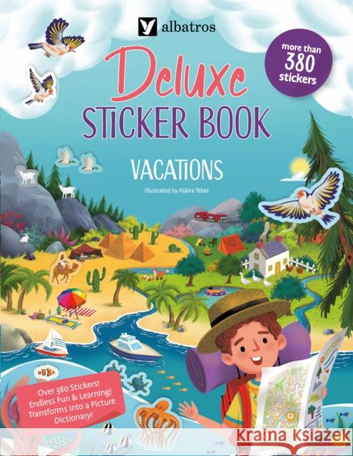 Vacations: Deluxe Sticker Book Joli Hannah 9788000074672 Albatros Media - książka