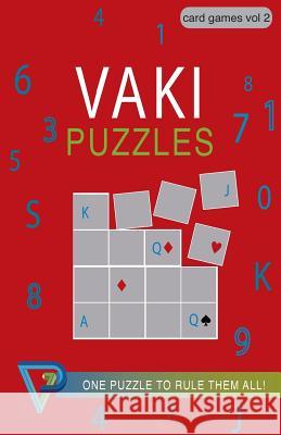 Vaki Puzzles - Card Games vol 2 Cullen, Rhys Michael 9781517111601 Createspace - książka