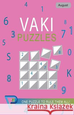 Vaki Puzzles August Rhys Michael Cullen 9781511963541 Createspace - książka