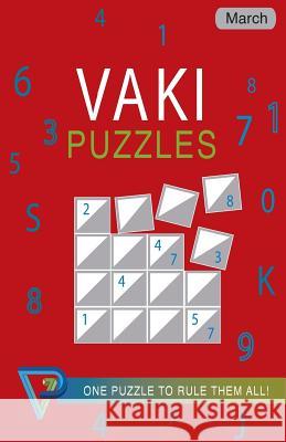 Vaki Puzzles March Rhys Michael Cullen 9781985740303 Createspace Independent Publishing Platform - książka