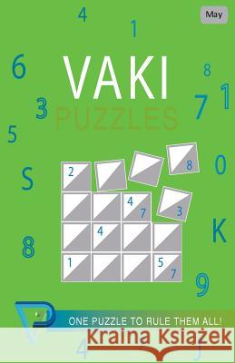 Vaki Puzzles May Rhys Michael Cullen 9781717558114 Createspace Independent Publishing Platform - książka