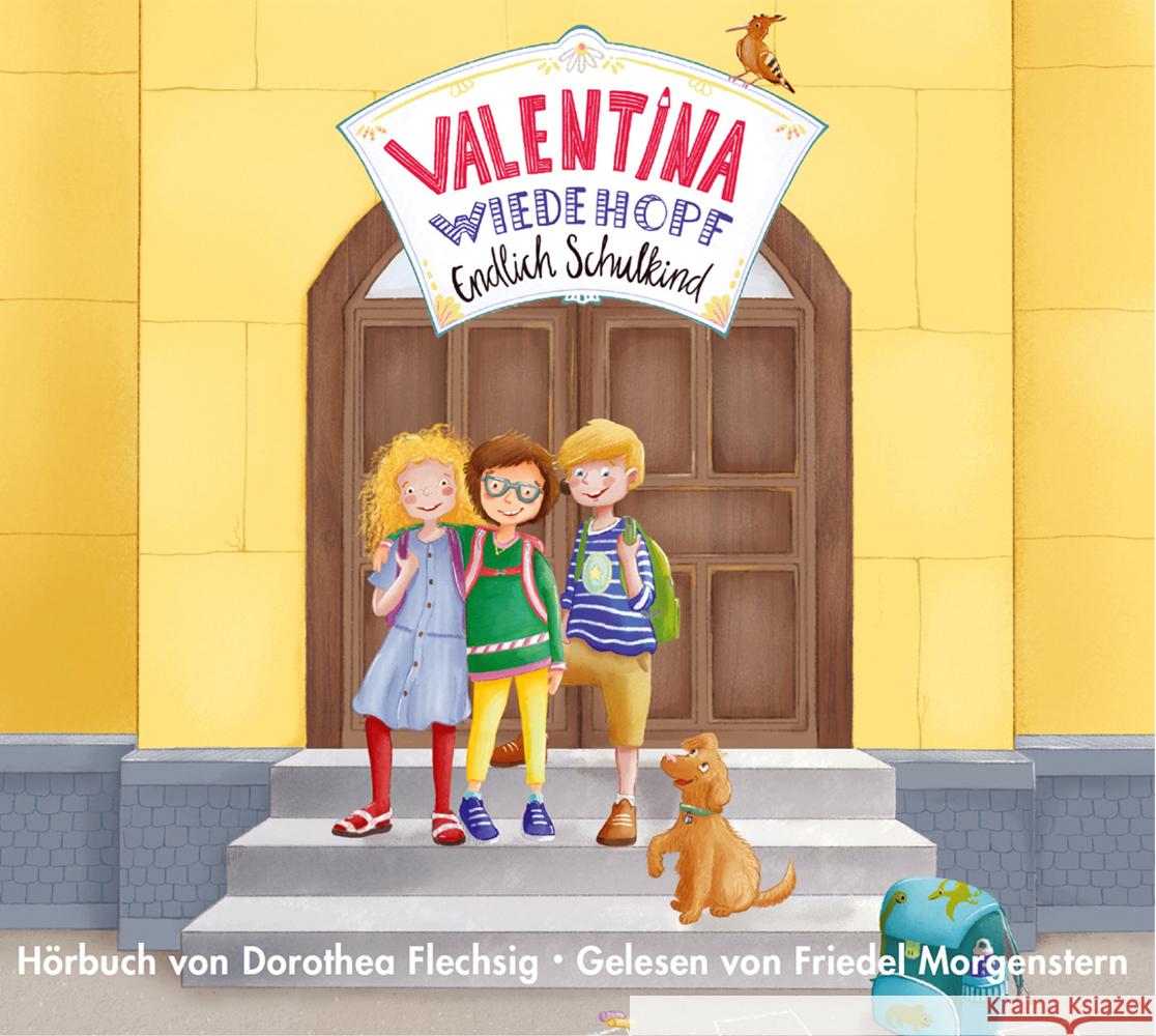 Valentina Wiedehopf - Endlich Schulkind, Audio-CD Flechsig, Dorothea 9783943030945 Glückschuh Verlag - książka