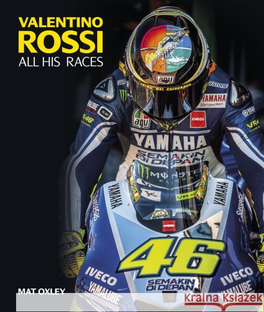 Valentino Rossi: All His Races Mat Oxley 9781910505212 Evro Publishing - książka