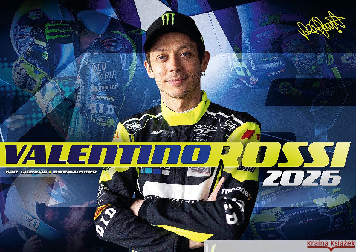 Valentino Rossi Kalender 2026  9798893611885 ML Publishing LLC - książka