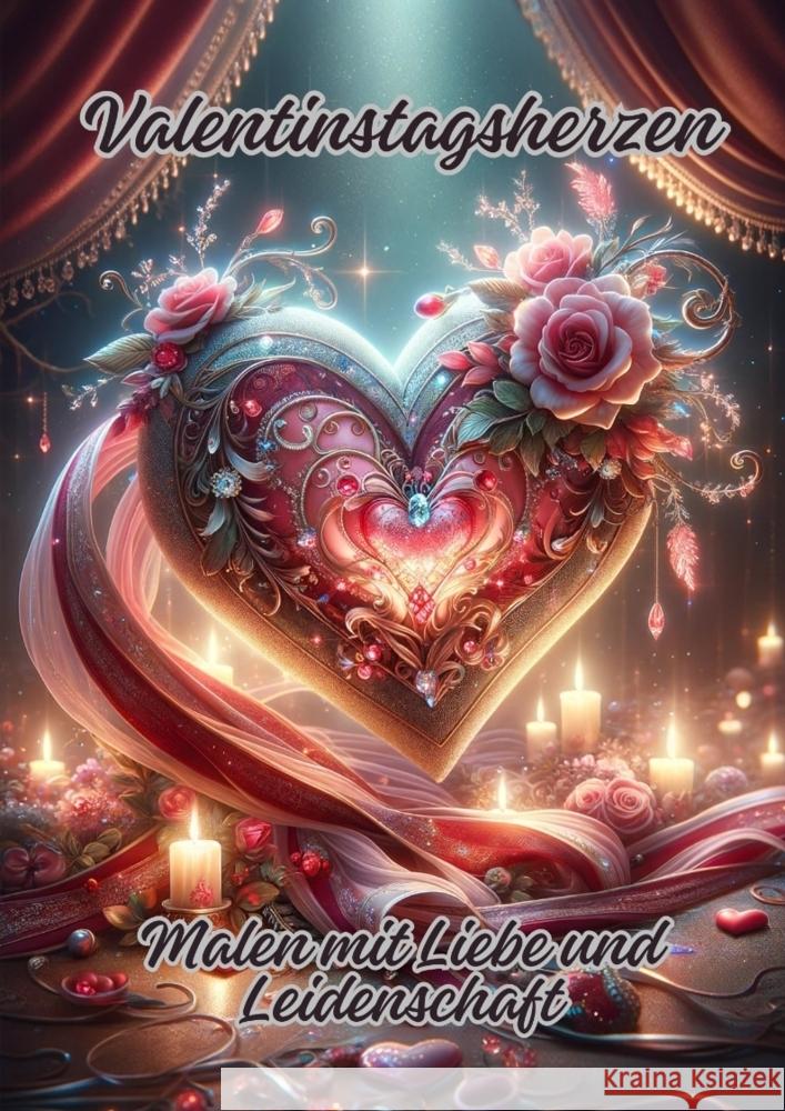 Valentinstagsherzen: Malen mit Liebe und Leidenschaft Diana Kluge 9783384109996 Tredition Gmbh - książka