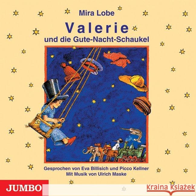 Valerie und die Gute-Nacht-Schaukel, 1 Audio-CD : Lesung Lobe, Mira 9783833710773 Jumbo Neue Medien - książka