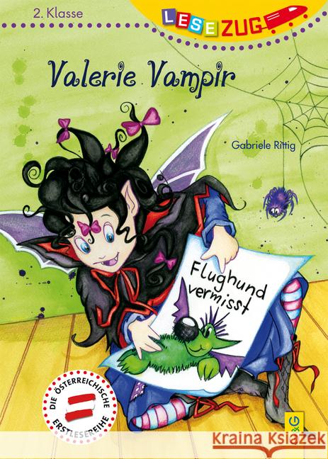 Valerie Vampir - Flughund vermisst Rittig, Gabriele 9783707421682 G & G Verlagsgesellschaft - książka