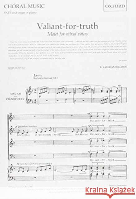 Valiant-for-truth  9780193535299 Oxford University Press - książka