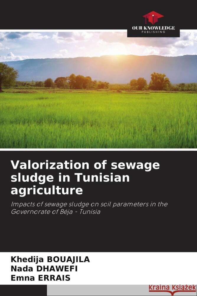 Valorization of sewage sludge in Tunisian agriculture Kh?dija Bouajila Nada Dhawefi Emna Errais 9786206644293 Our Knowledge Publishing - książka