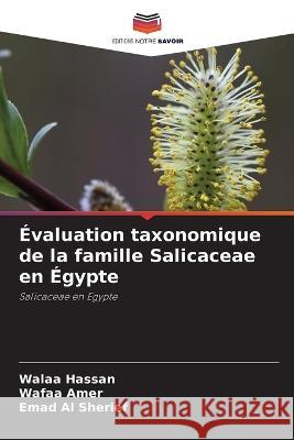 Évaluation taxonomique de la famille Salicaceae en Égypte Walaa Hassan, Wafaa Amer, Emad Al Sherief 9786205369227 Editions Notre Savoir - książka