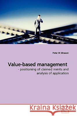 Value-based management Jönsson, Peter W. 9783639165982  - książka