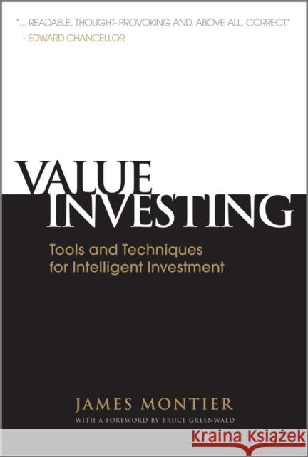 Value Investing: Tools and Techniques for Intelligent Investment Montier, James 9780470683590  - książka