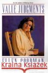 Value Judgments Ellen Goodman 9780060976590 Harper Perennial