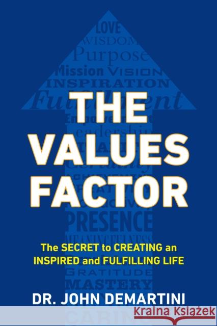 Values Factor: The Secret to Creating an Inspired and Fulfilling Life John F. (John F. Demartini) Demartini 9780425264744 Penguin Putnam Inc - książka