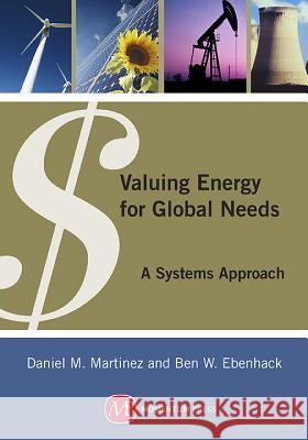Valuing Energy for Global Needs: A Systems Approach Martinez Danie Ebenhack Be 9781606502631 Momentum Press - książka