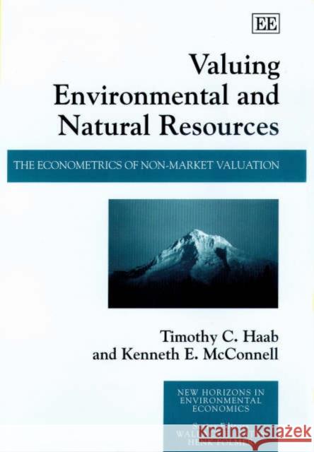 Valuing Environmental and Natural Resources: The Econometrics of Non-market Valuation  9781840647044 Edward Elgar Publishing Ltd - książka