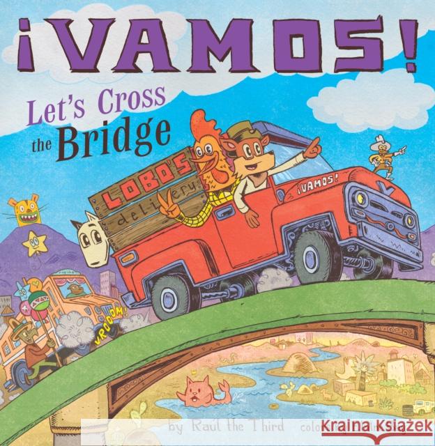 ¡Vamos! Let's Cross the Bridge Raúl the Third 9780358380405 Versify - książka