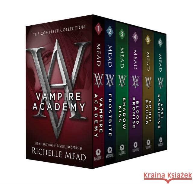 Vampire Academy Box Set 1-6 Richelle Mead 9781595147585 Razorbill - książka
