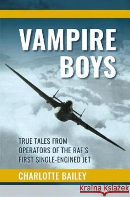 Vampire Boys: True Tales from Operators of the RAF's First Single-Engined Jet Charlotte Bailey 9781911667391 Grub Street Publishing - książka