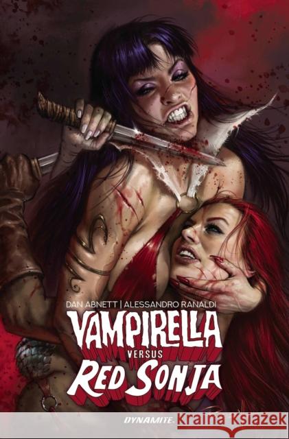 Vampirella Vs Red Sonja Dan Abnett 9781524123772 Dynamite Entertainment - książka