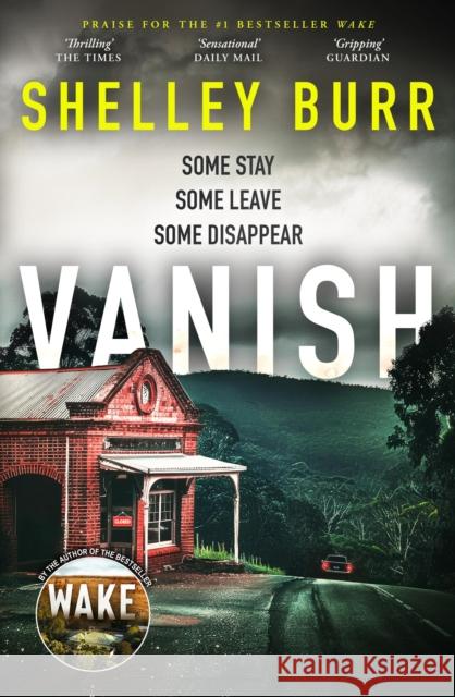 VANISH: #1 bestselling author of WAKE and RIPPER (Lane Holland 3) Shelley Burr 9780733652158 Hachette Australia - książka