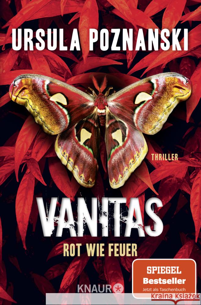 VANITAS - Rot wie Feuer Poznanski, Ursula 9783426523971 Droemer/Knaur - książka
