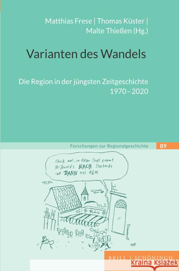 Varianten des Wandels Frese, Matthias 9783506795472 Brill | Schöningh - książka