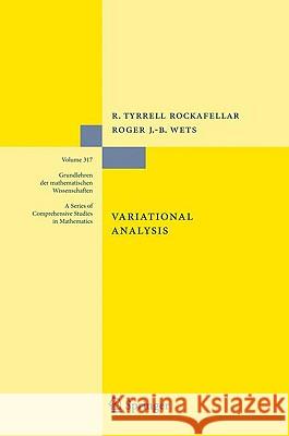 Variational Analysis R. Tyrrell Rockafellar Roger J-B Wets 9783540627722 Springer - książka