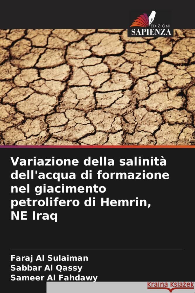 Variazione della salinit? dell'acqua di formazione nel giacimento petrolifero di Hemrin, NE Iraq Faraj A Sabbar A Sameer A 9786208395988 Edizioni Sapienza - książka