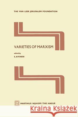 Varieties of Marxism Shlomo Avineri 9789401011105 Springer - książka