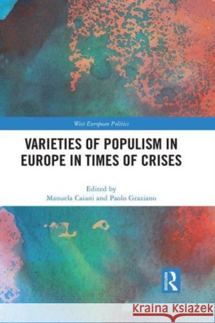 Varieties of Populism in Europe in Times of Crises  9780367743468 Taylor & Francis Ltd - książka