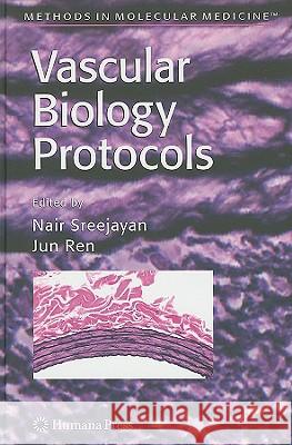 Vascular Biology Protocols Nair Sreejayan Jun Ren 9781588295743 Humana Press - książka