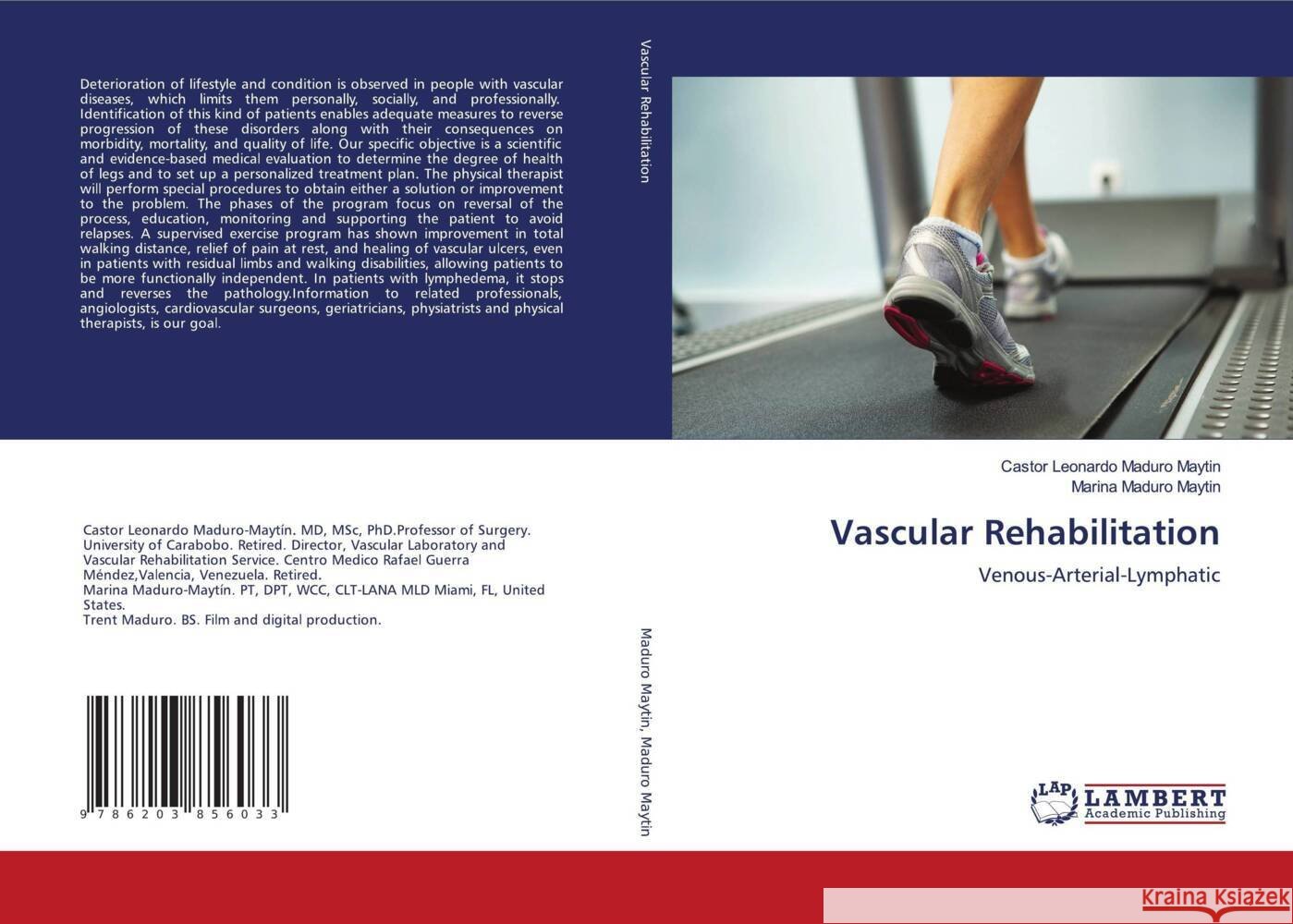 Vascular Rehabilitation Maduro Maytin, Castor Leonardo, Maduro Maytin, Marina 9786203856033 LAP Lambert Academic Publishing - książka