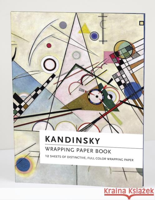 Vasily Kandinsky Wrapping Paper Book  9781623259198 teNeues Calendars & Stationery GmbH & Co. KG - książka