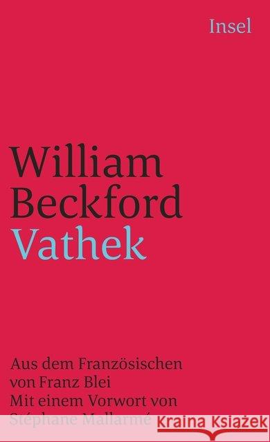 Vathek Beckford, William 9783458328728 Insel Verlag - książka