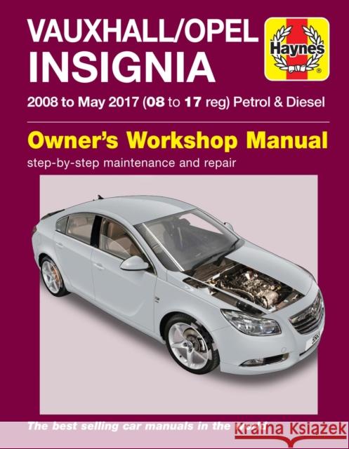 Vauxhall/Opel Insignia ('08-May 17) 08 to 17 reg Haynes Publishing 9781785214400 Haynes Publishing Group - książka