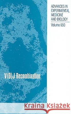 V(D)J Recombination Pierre Ferrier 9781441902955 Springer Science+Business Media - książka