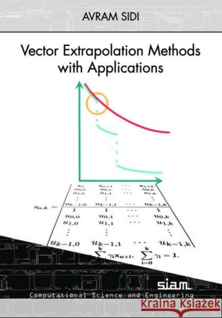 Vector Extrapolation Methods with Applications  Sidi, Avram 9781611974959 Computational Science and Engineering - książka