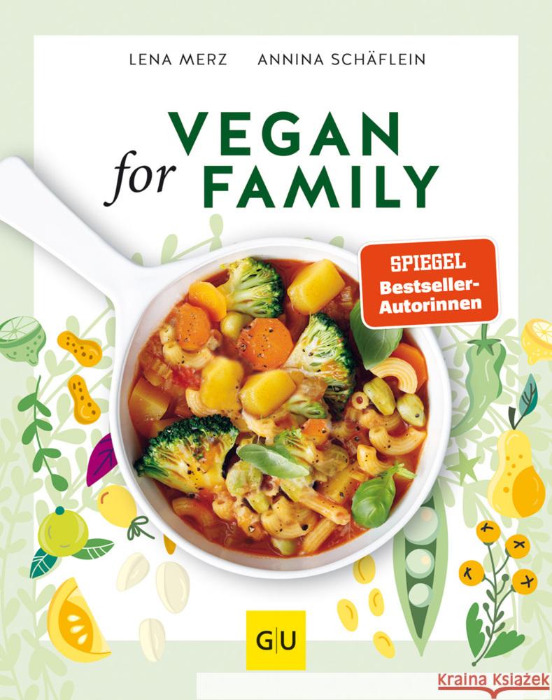 Vegan for Family Merz, Lena, Schäflein, Annina 9783833880445 Gräfe & Unzer - książka