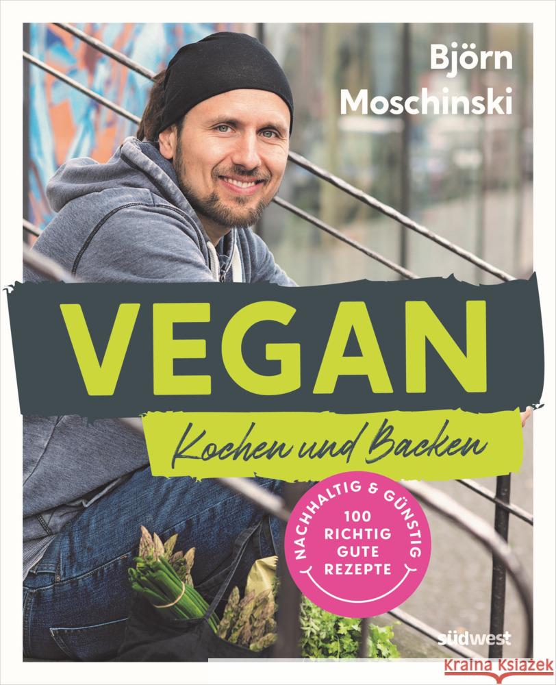 Vegan Kochen und Backen Moschinski, Björn 9783517102283 Südwest - książka