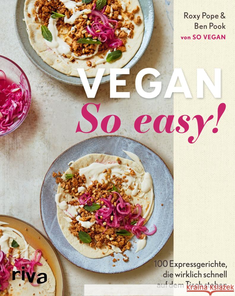 Vegan: So easy! Pope, Roxy, Pook, Ben 9783742326157 Riva - książka