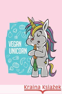 Vegan Unicorn: Graph Paper Notebook, 6x9 Inch, 120 pages Playful Press 9781072594529 Independently Published - książka