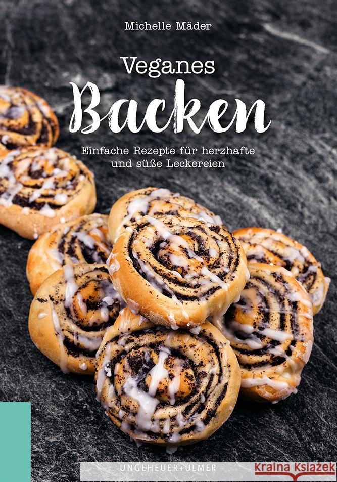 Veganes Backen Mäder, Michelle 9783946061502 Ungeheuer + Ulmer - książka